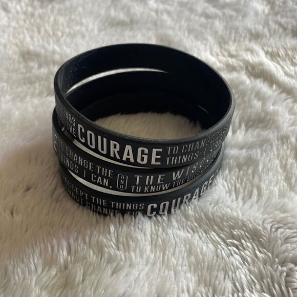 Courage, Serenity & Wisdom Bracelets - Picture 1 of 4
